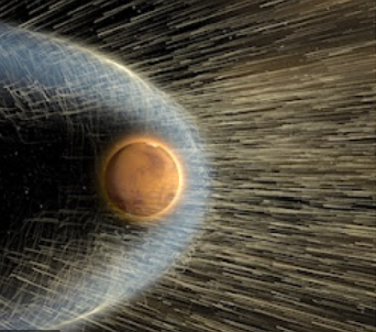 Mars magnetic field